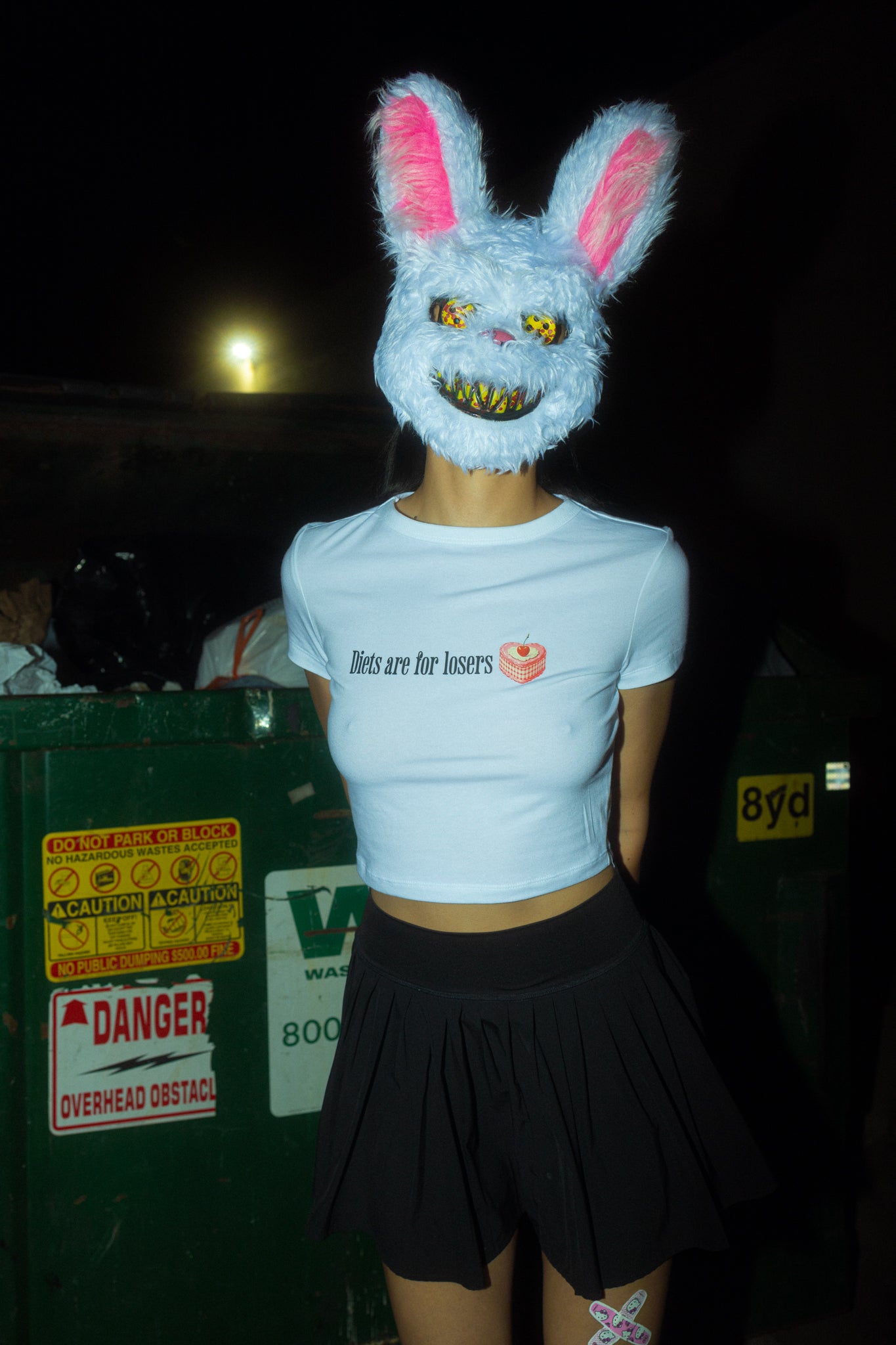 Diets Are For Losers Cropped Tee